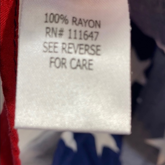 Fifth sun patriotic blouse size M - Picture 10 of 11